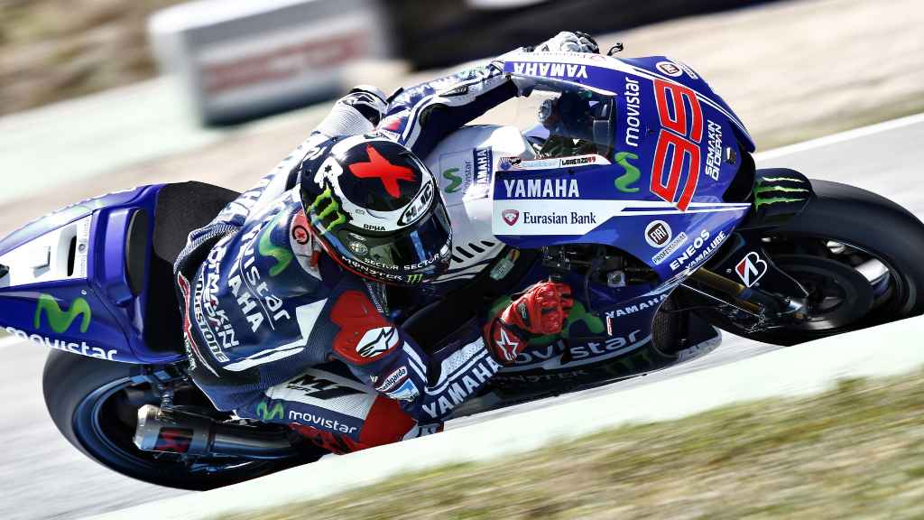 Moto de carreras Yamaha